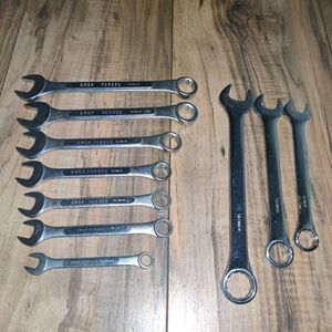 Evercraft Lot Of Combination Wrenches 7 Drop Forge